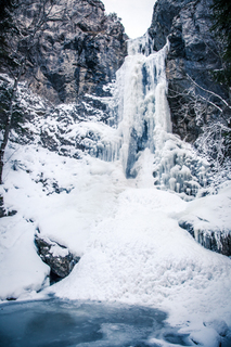 Vodopád Červené piesky