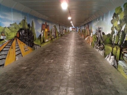 História Liptovského Hrádku vo veľkom podchode