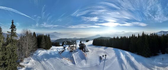 Malinô Brdo ski & bike family park v zime