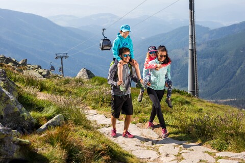 Jasná Nízke Tatry v lete