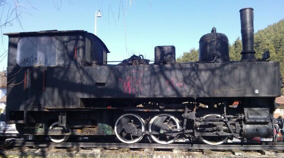 Korytnička – Parný rušeň U 37.006