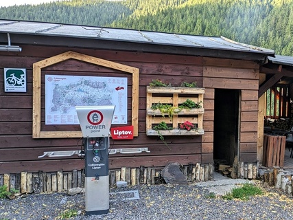Magurka, Chata Magurka – e-bike nabíjacia stanica